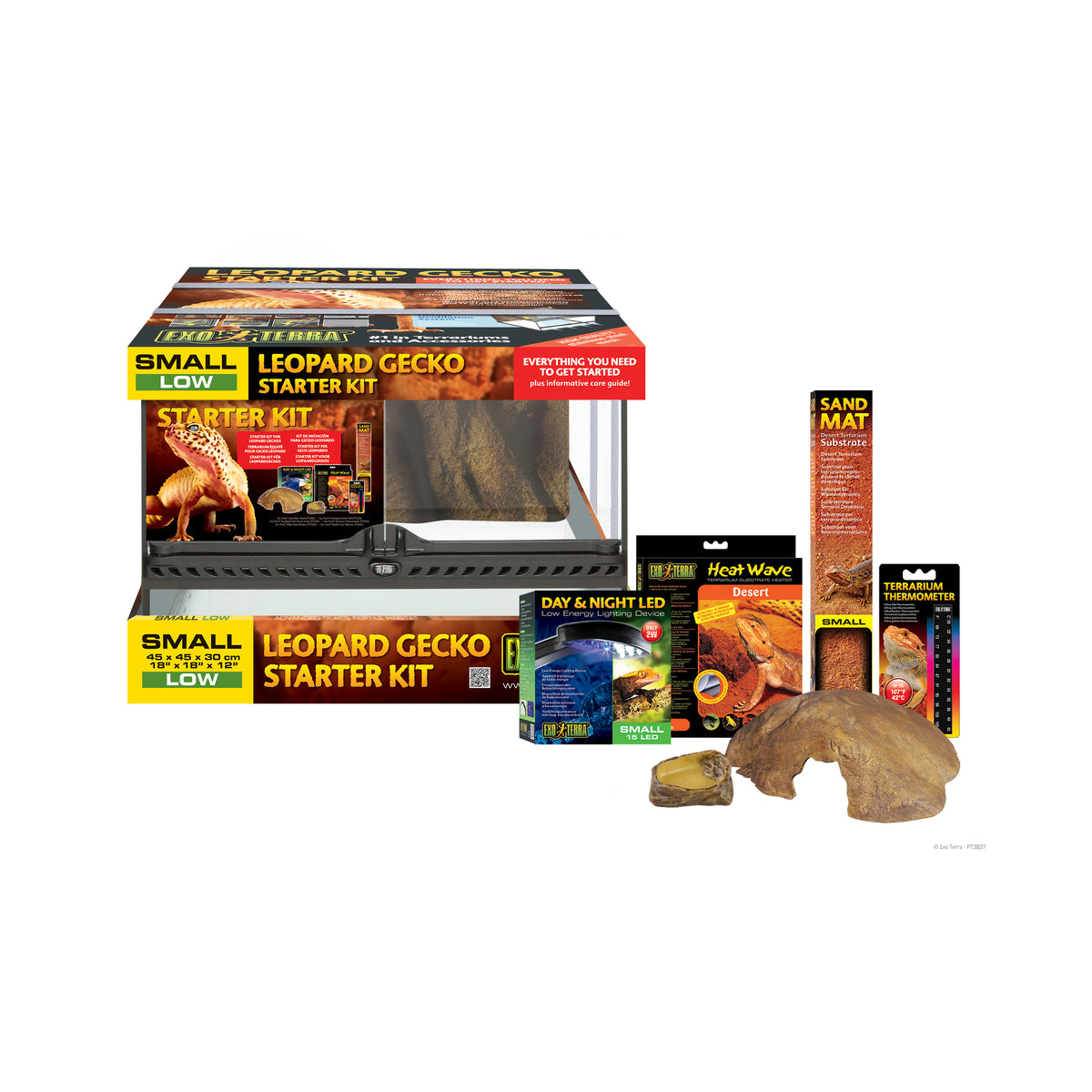ExoTerra Leopard Gecko Starter Kit – Wags Whiskers Wings Pet