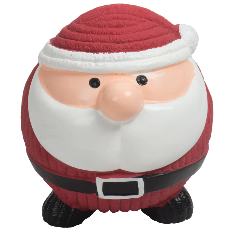 Hugglehounds Ruff Tex Santa Ball Wags Whiskers Wings Pet Supplies Ltd