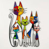 Stain Glass Kitty Decor
