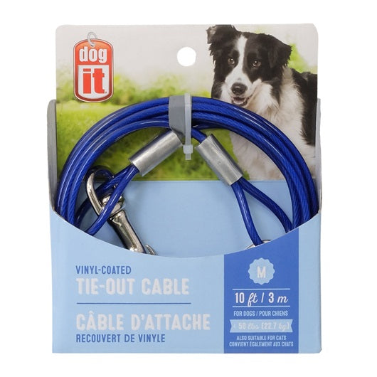 DOGIT Tie Out Cable Wags Whiskers Wings Pet Supplies Ltd